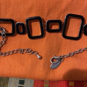 Beautiful reversible silver vintage chain. Stainless steel